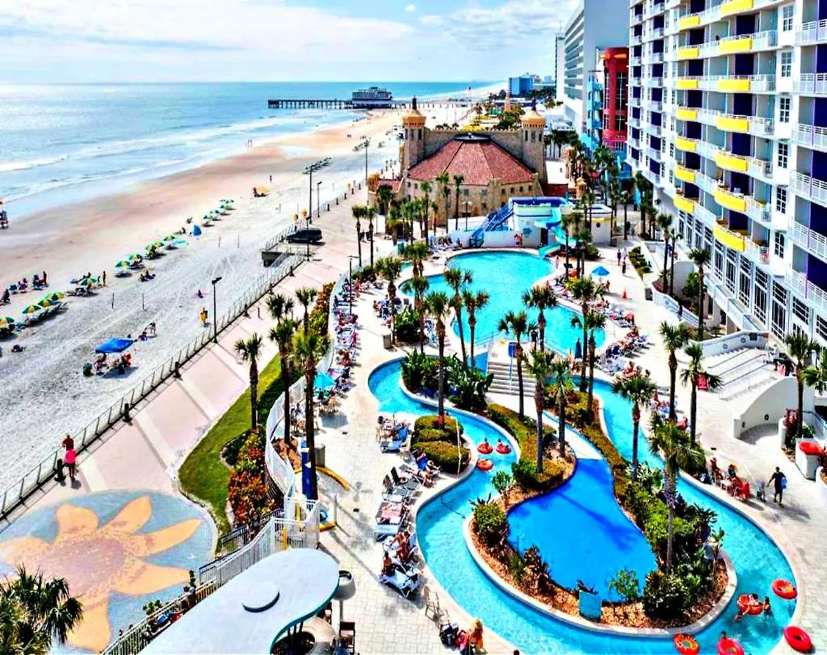 Aparthotel Vacation In Comfort And Luxury - 2Br Oceanview - Wyndham Ocean Walk Resort 2332-0 Daytona Beach United States