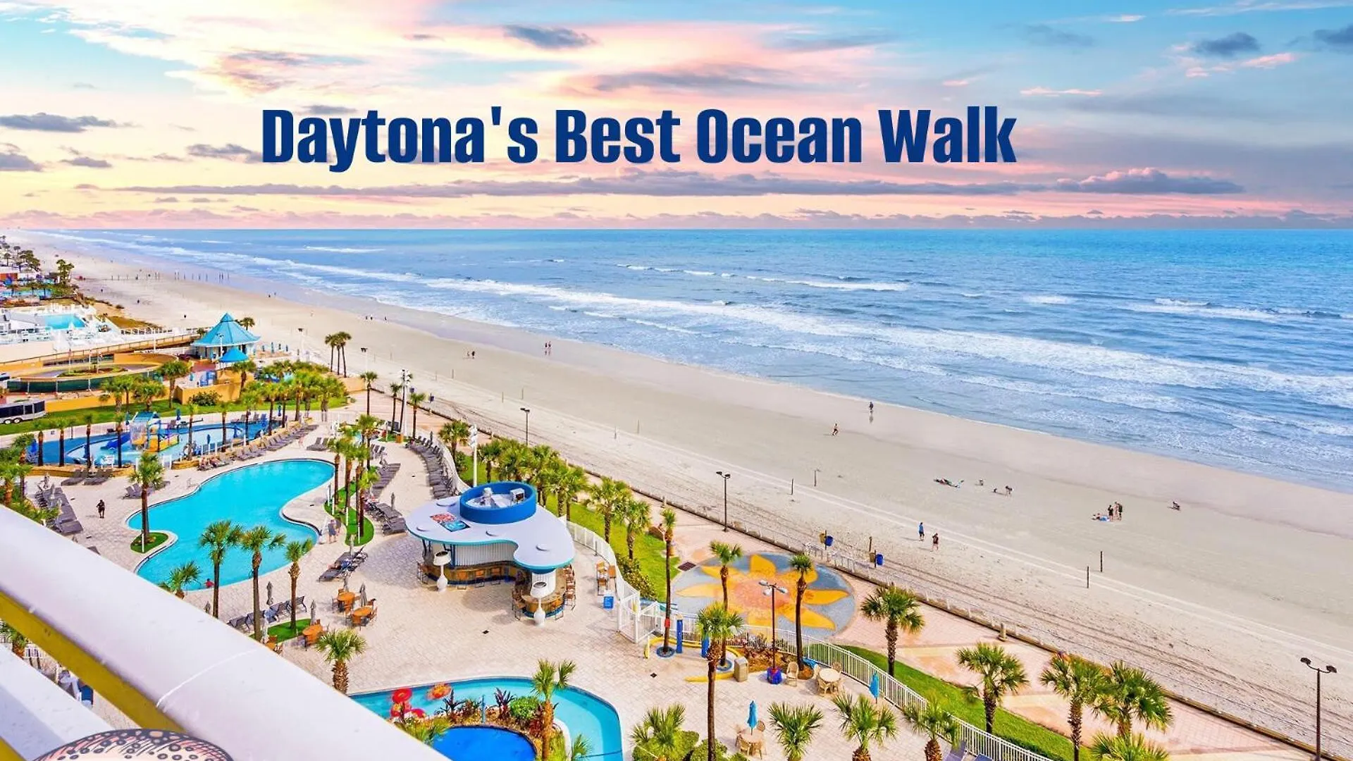 Aparthotel Vacation In Comfort And Luxury - 2Br Oceanview - Wyndham Ocean Walk Resort 2332-0 Daytona Beach