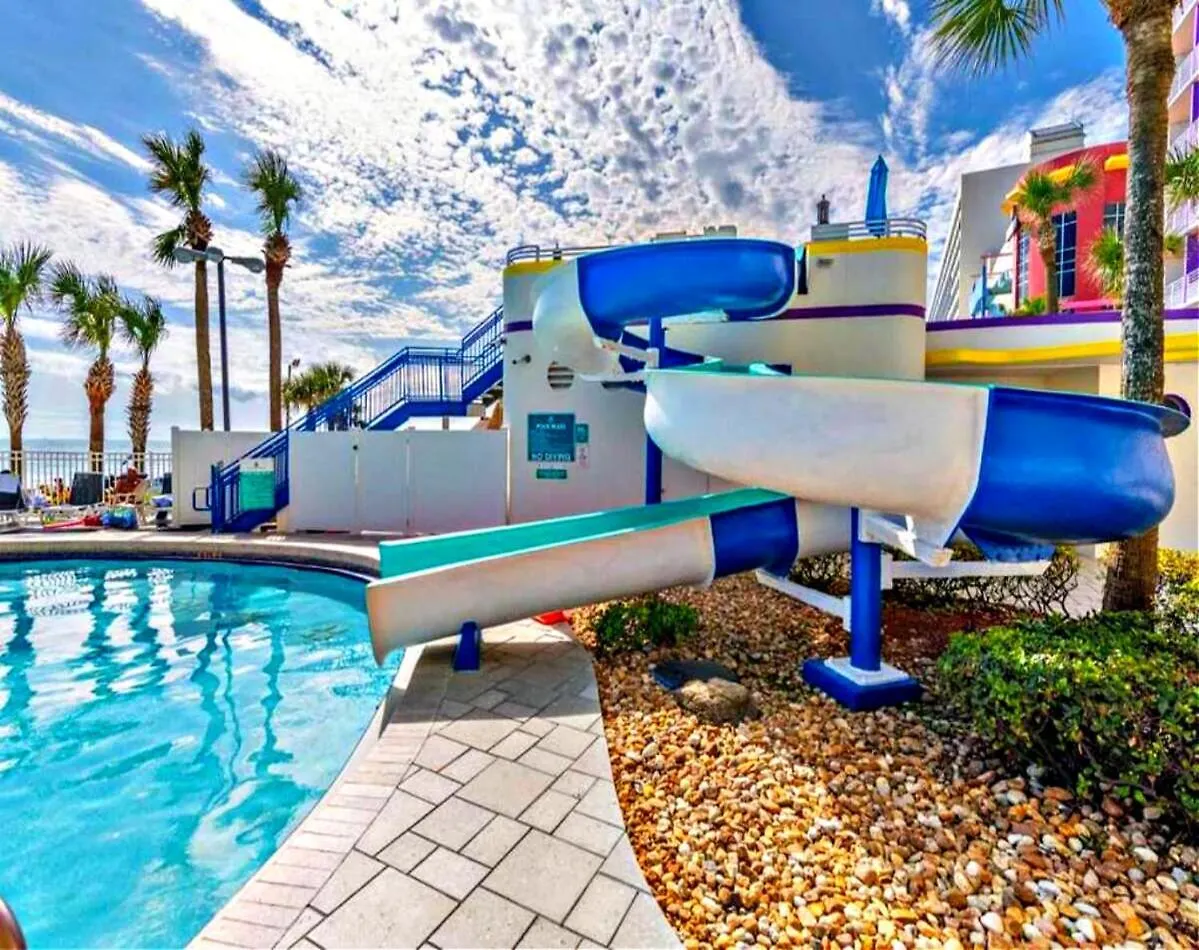 Aparthotel Vacation In Comfort And Luxury - 2Br Oceanview - Wyndham Ocean Walk Resort 2332-0 Daytona Beach United States
